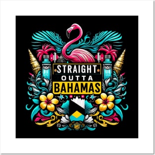 Straight Outta Bahamas Posters and Art